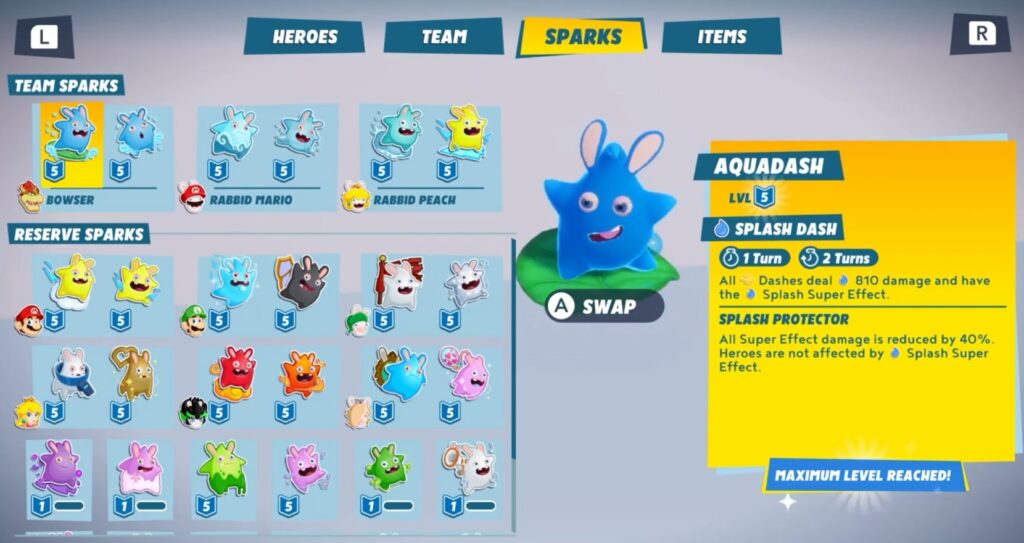 Mario Rabbids Sparks of Hope Top 7 Sparks