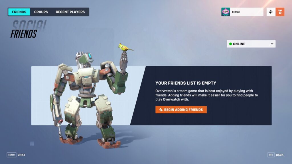 Overwatch 2 Friends List Not Showing Up Fix