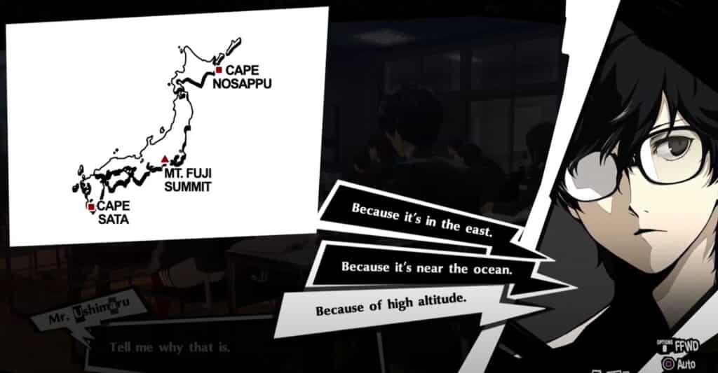 11/14 Persona 5 Royal All Classroom Answers