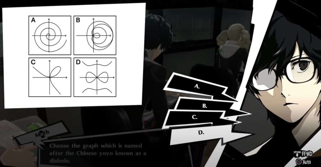 Persona 5 Royal All Classroom Answers featured