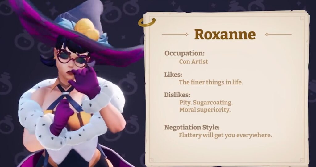 Potionomics Roxanne: Who is She