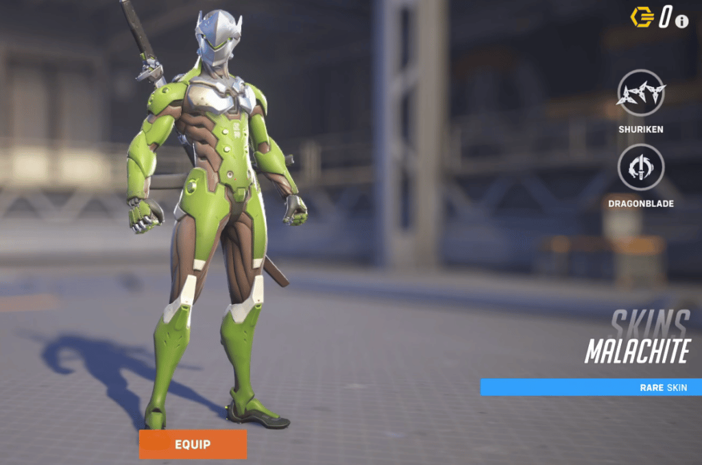 Overwatch 2 Genji Skins - Malachite