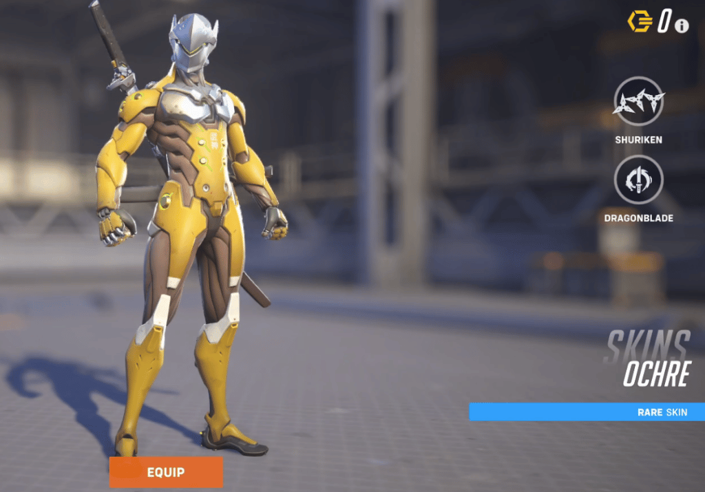 Overwatch 2 Genji Skins - Ochre