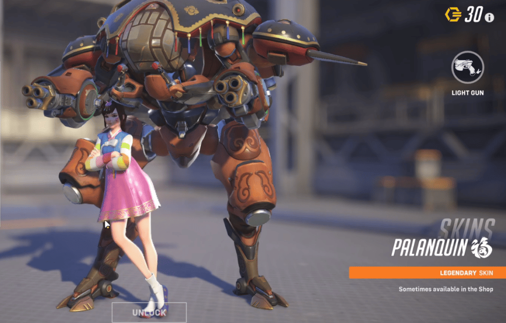 Overwatch 2 DVA Skins - Palanquin