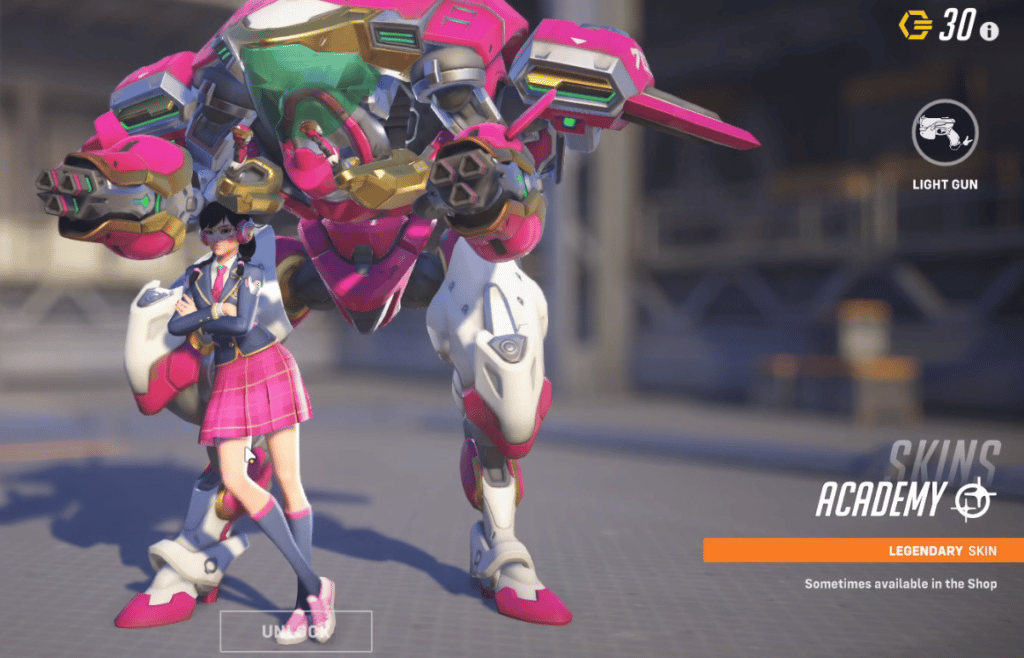 Overwatch 2 DVA Skins - Academy