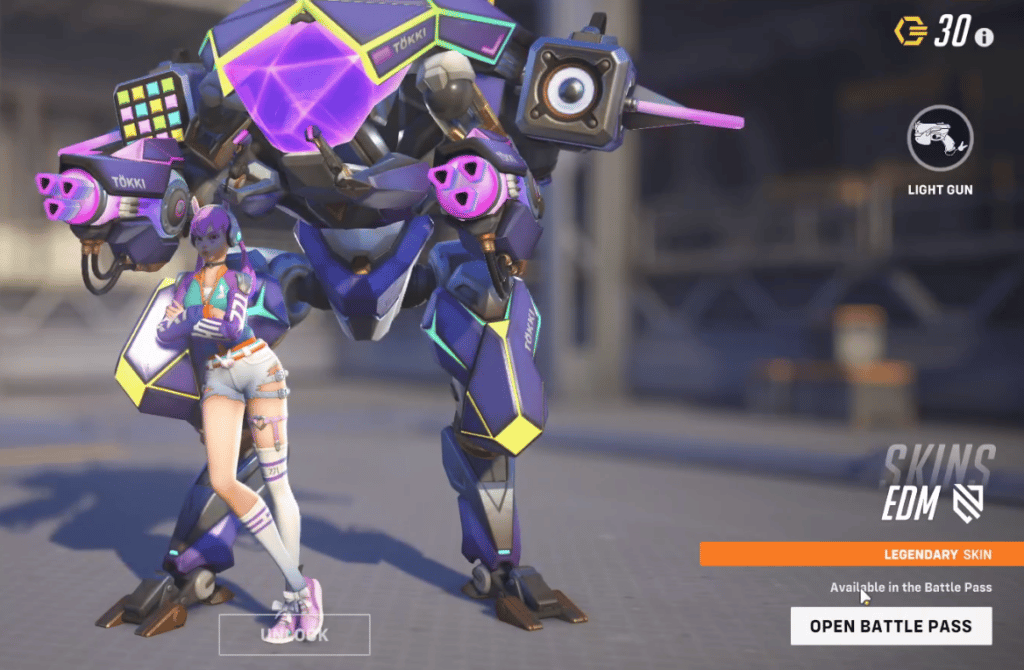 Overwatch 2 DVA Skins - EDM