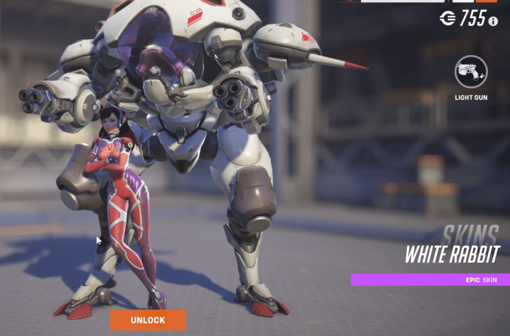 Overwatch 2 DVA Skins - White Rabbit