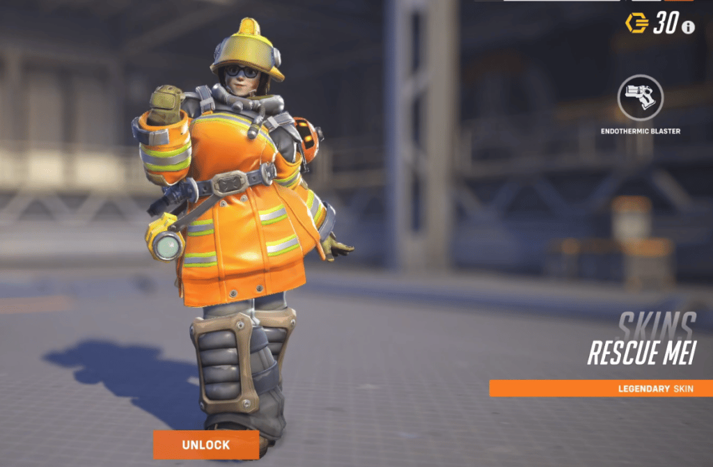 Overwatch 2 Mei Skins - rescue Mei