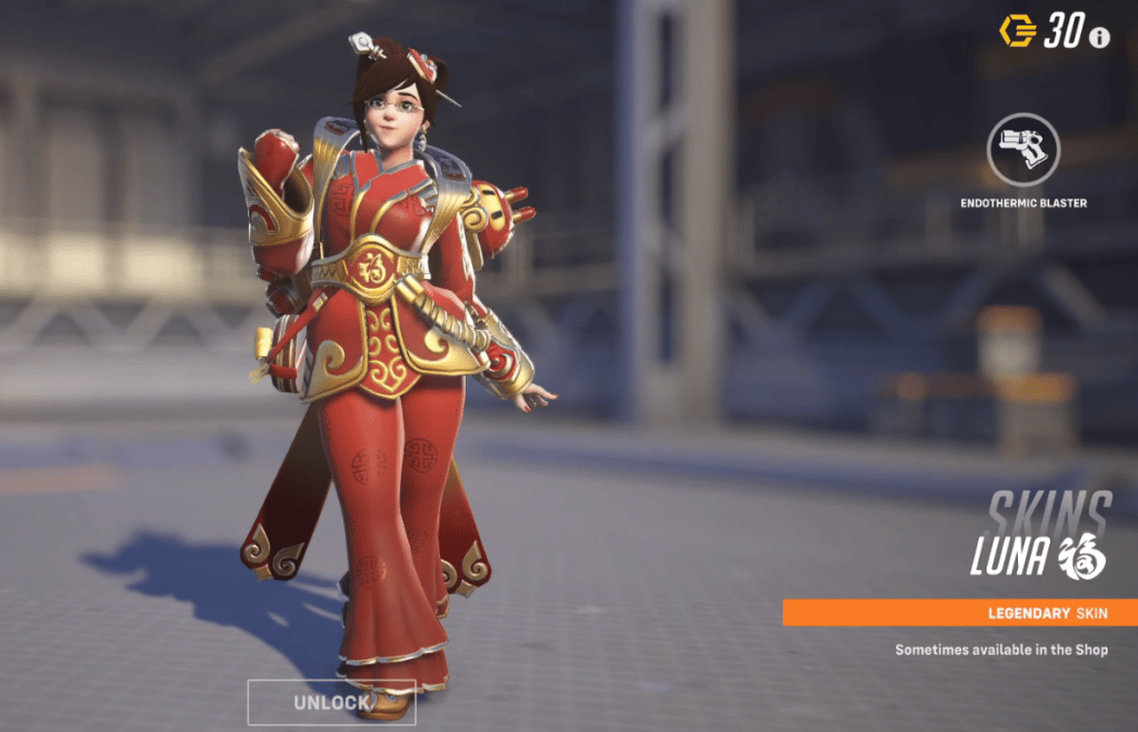 Overwatch 2 Mei Skins - Luna