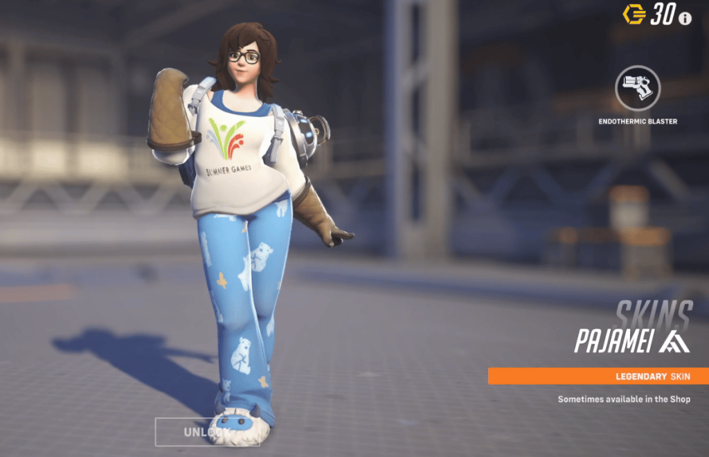 Overwatch 2 Mei Skins - Pajamei