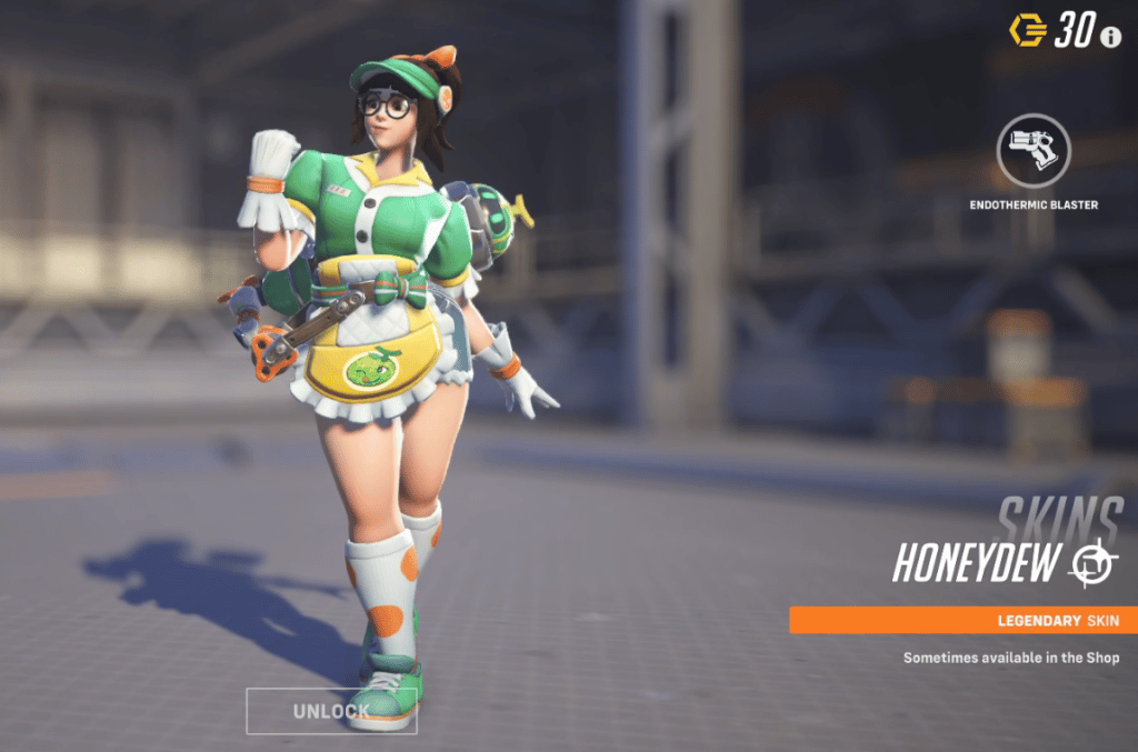 Overwatch 2 Mei Skins - Honeydew