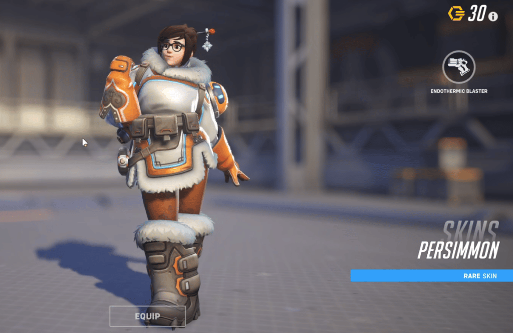 Overwatch 2 Mei Skins - Persimmon