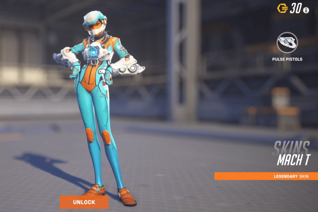 Overwatch 2 Tracer Skins - Mach T