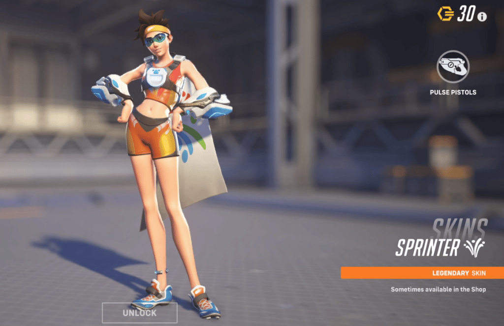 Overwatch 2 Tracer Skins - Sprinter