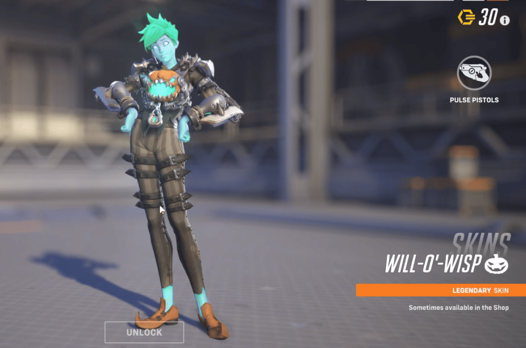 Overwatch 2 Tracer Skins - Will-o-wisp