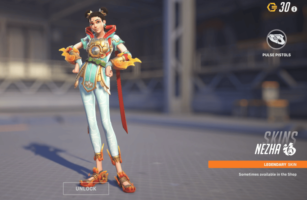 Overwatch 2 Tracer Skins - Nezha