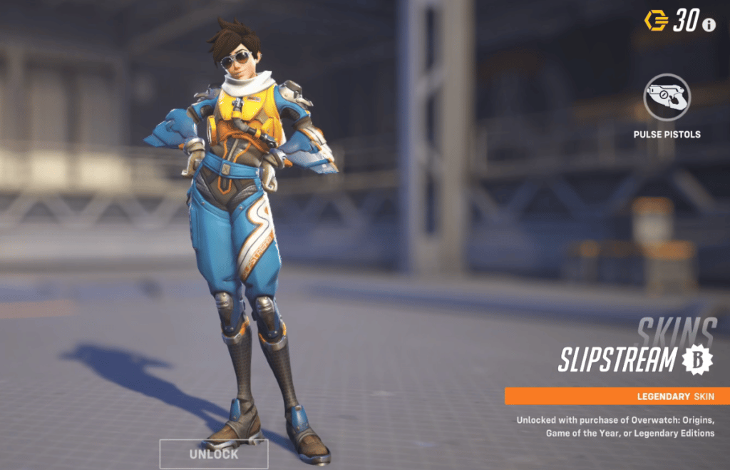 Overwatch 2 Tracer Skins - Slipstream