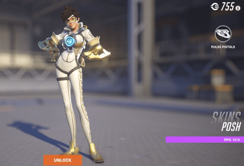 Overwatch 2 Tracer Skins - Posh