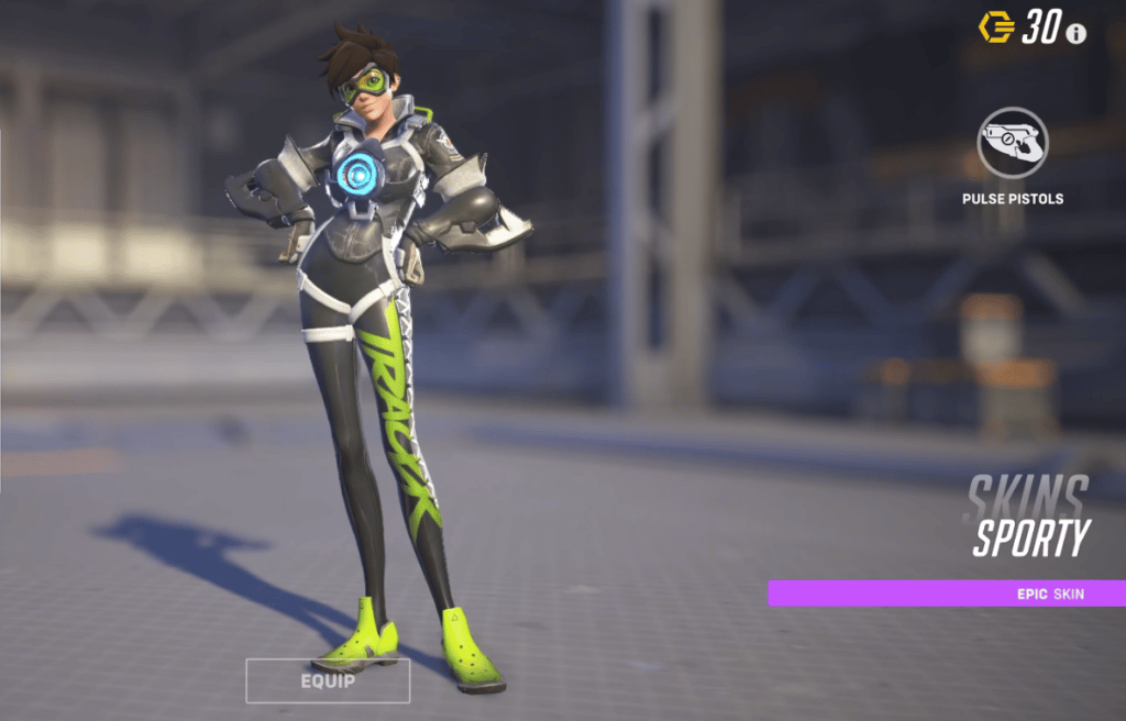 Overwatch 2 Tracer Skins - Sporty