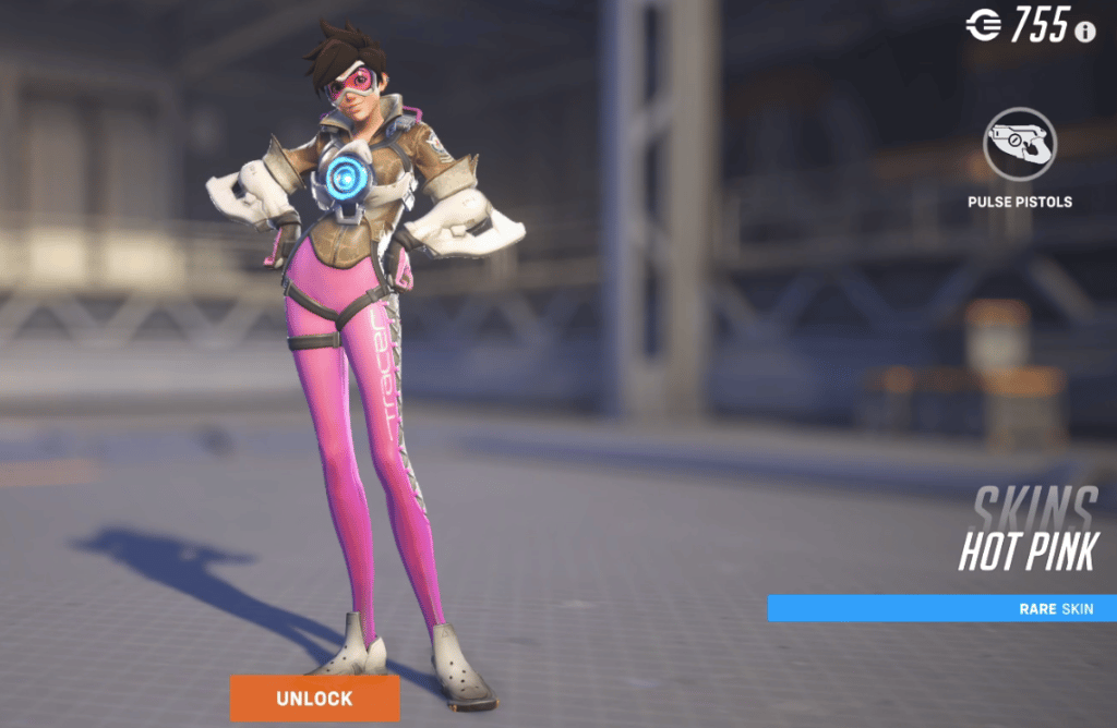 Overwatch 2 Tracer Skins - Hot Pink