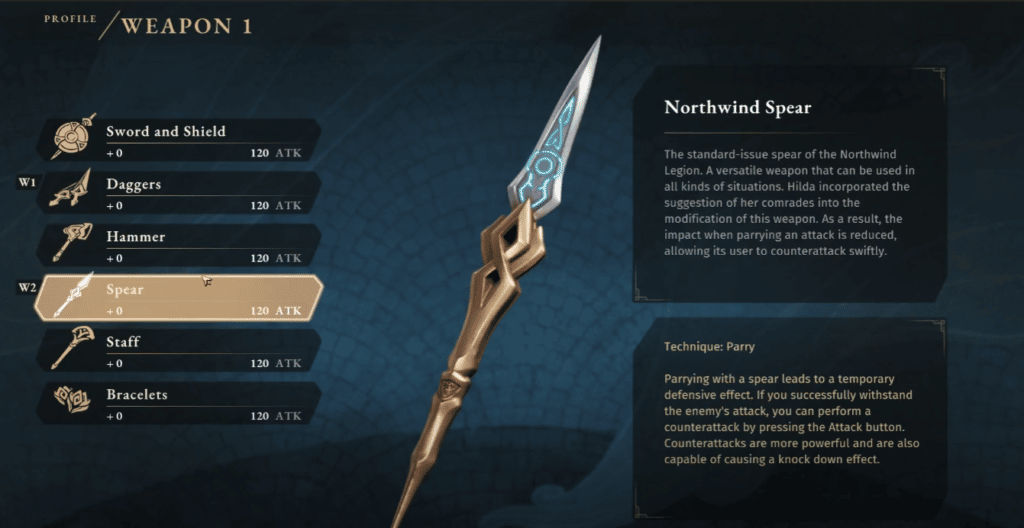 Asterigos Curse Of The Stars Weapons -  Spear