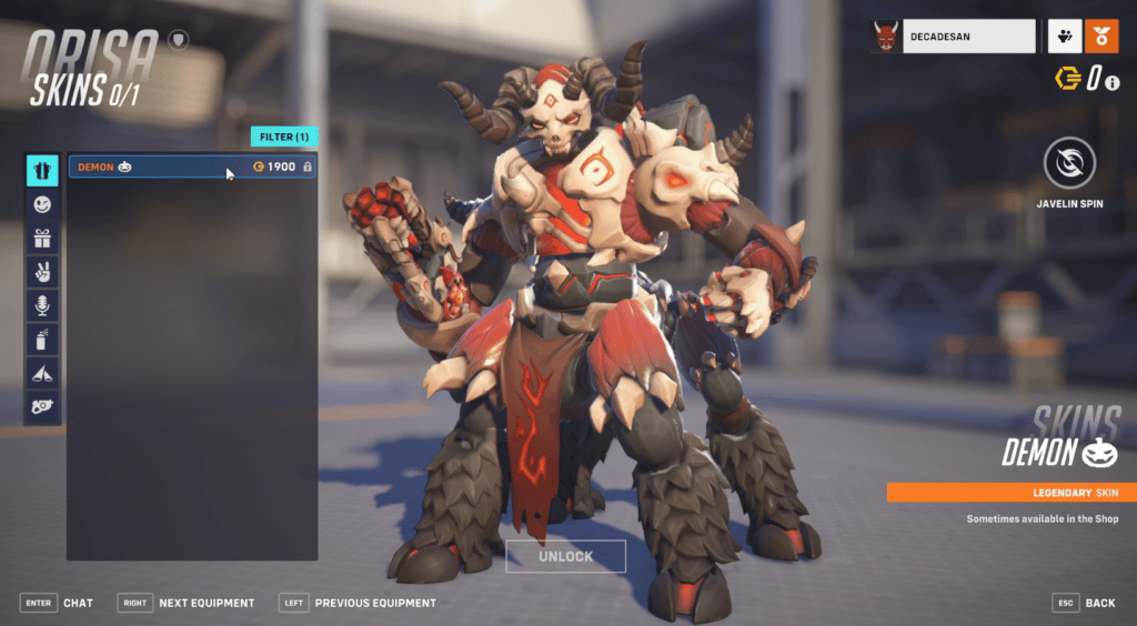 Orisa Overwatch 2 Halloween Skins