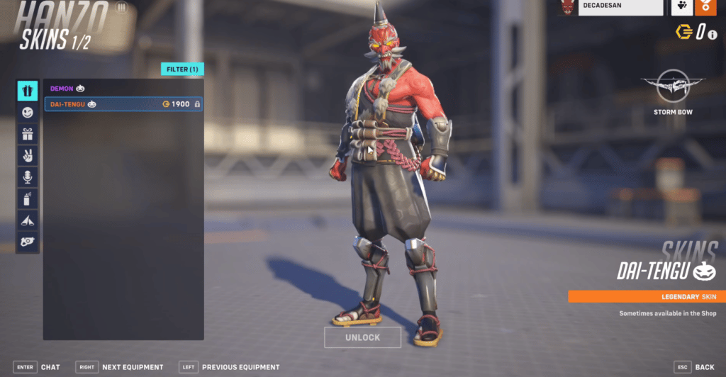 Hanzo Overwatch 2 Halloween Skins 1