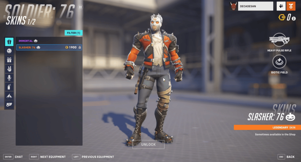 Soldier 76 Overwatch 2 Halloween Skins 1