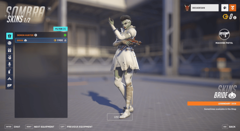 Sombra Overwatch 2 Halloween Skins 1