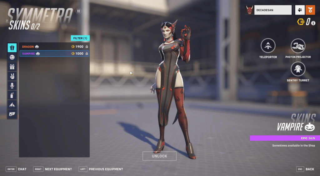 Symmetra Overwatch 2 Halloween Skins 1