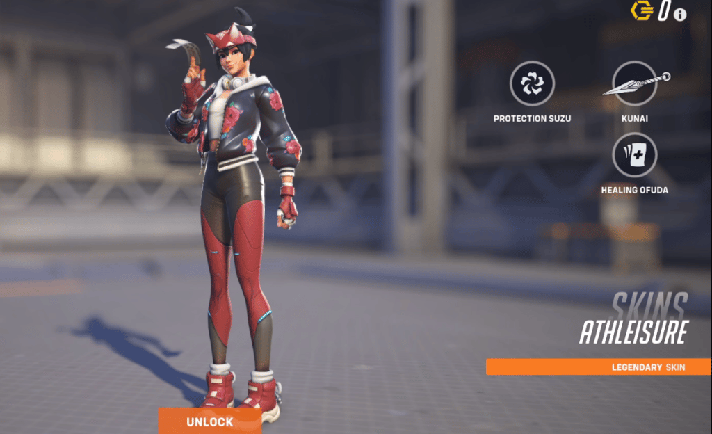 Athleisure - All Overwatch 2 Kiriko Skins List