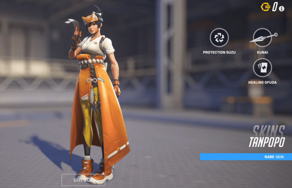 Tanpopo - All Overwatch 2 Kiriko Skins List