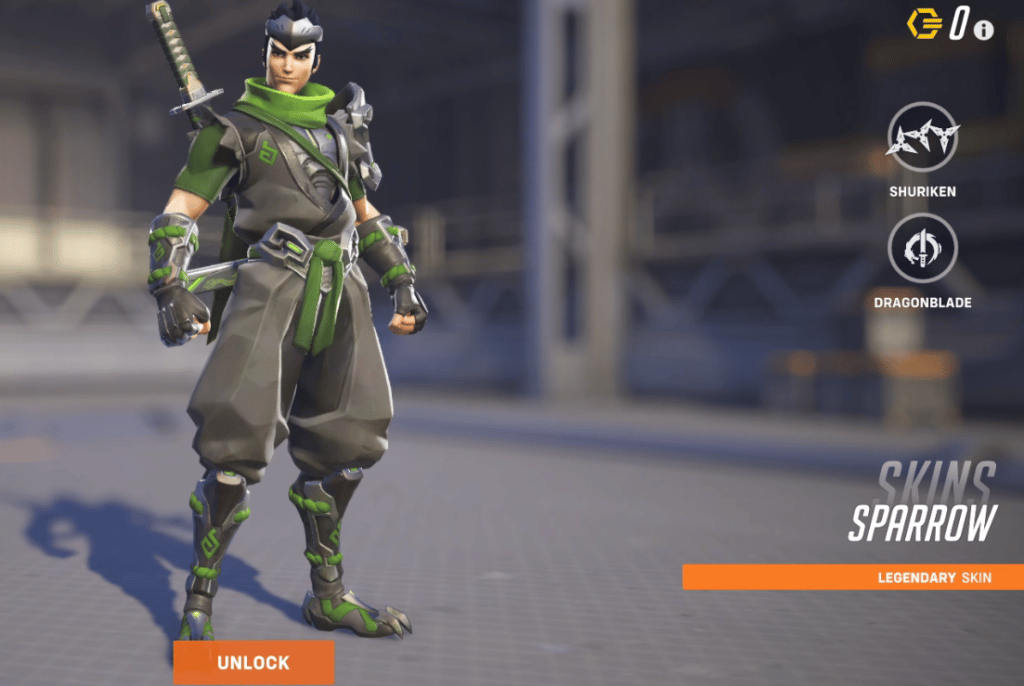 Overwatch 2 Genji Skins - Sparrow