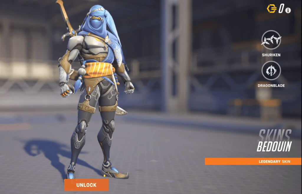 Overwatch 2 Genji Skins - Bedouin