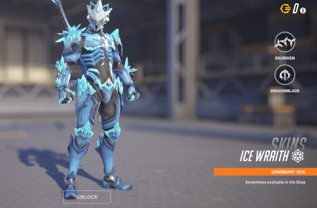 Overwatch 2 Genji Skins - Ice Wraith