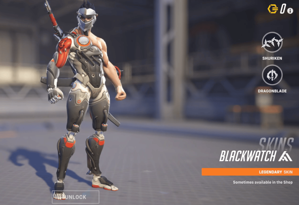 Overwatch 2 Genji Skins - Blackwatch