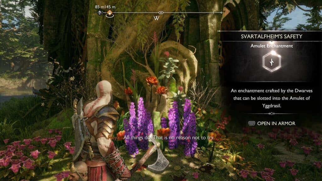 God of War Ragnarok - Garden for the Dead Favor Walkthrough 7
