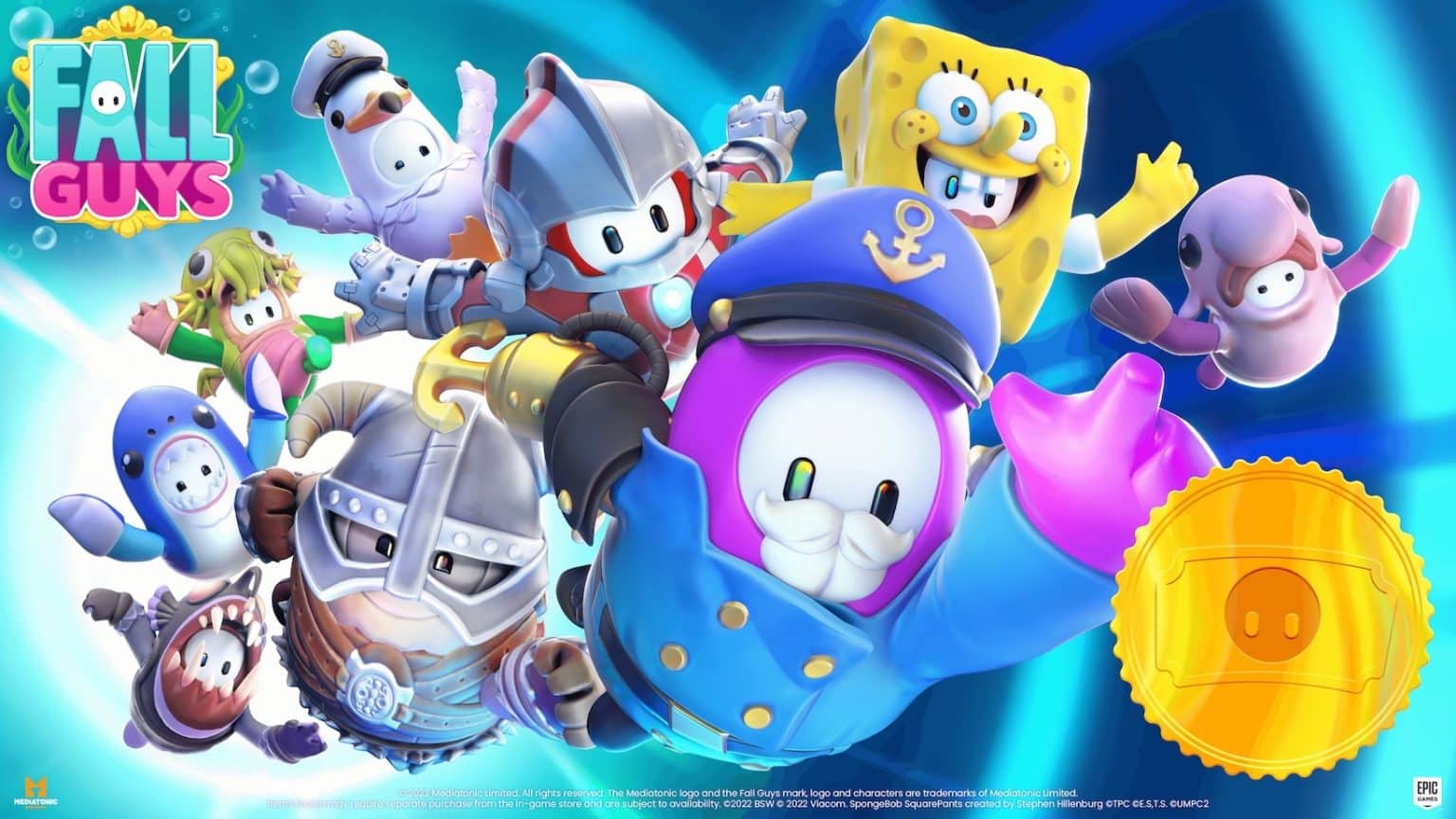Fall Guys Sunken Secrets Release Date Announced