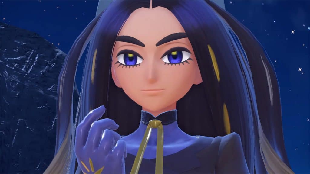 Pokemon Scarlet Violet Champion Geeta cover