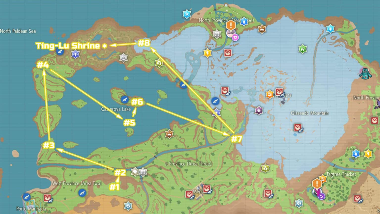 Legendary Pok mon Ting Lu Stakes And Shrine Locations Guide Pok mon 