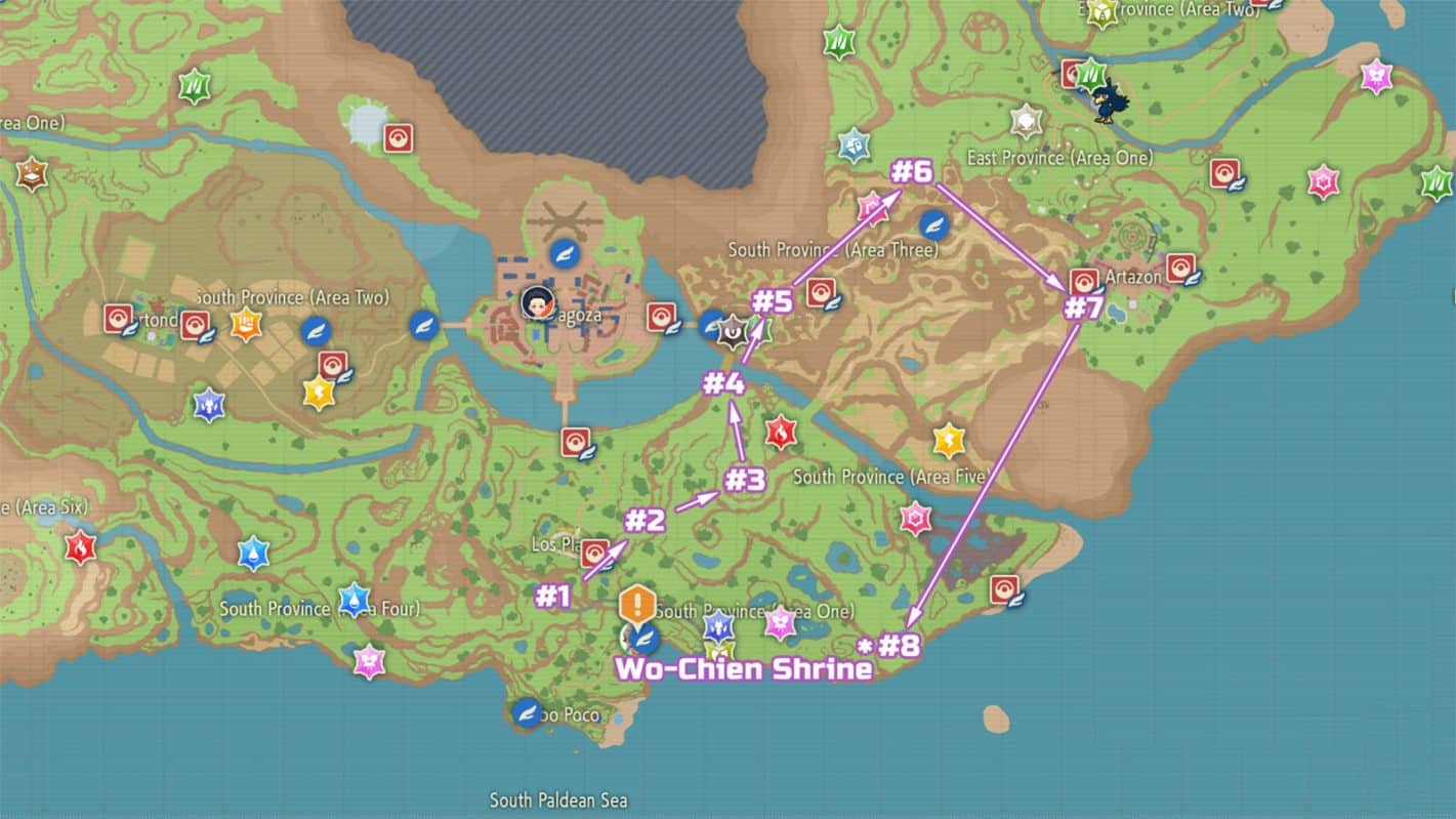 Legendary Pok mon Wo Chien Stakes And Shrine Locations Guide Pok mon Legendary Pok mon Wo Chien Stakes And Shrine Locations Guide Pok mon