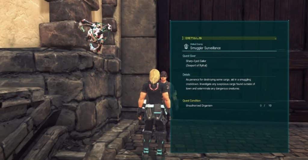 How to Start The Smuggler Surveillance Quest - Star Ocean The Divine Force