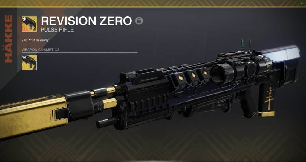 How to Upgrade Revision Zero in Destiny 2 Featured Image