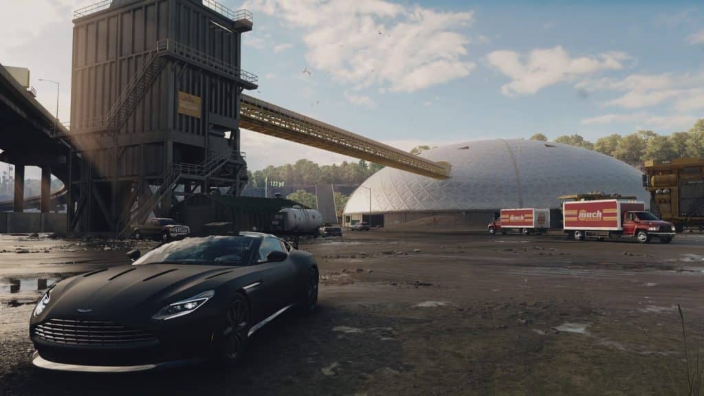 Need for Speed Unbound Map - Quarry Domes, Lakeshore Quarry