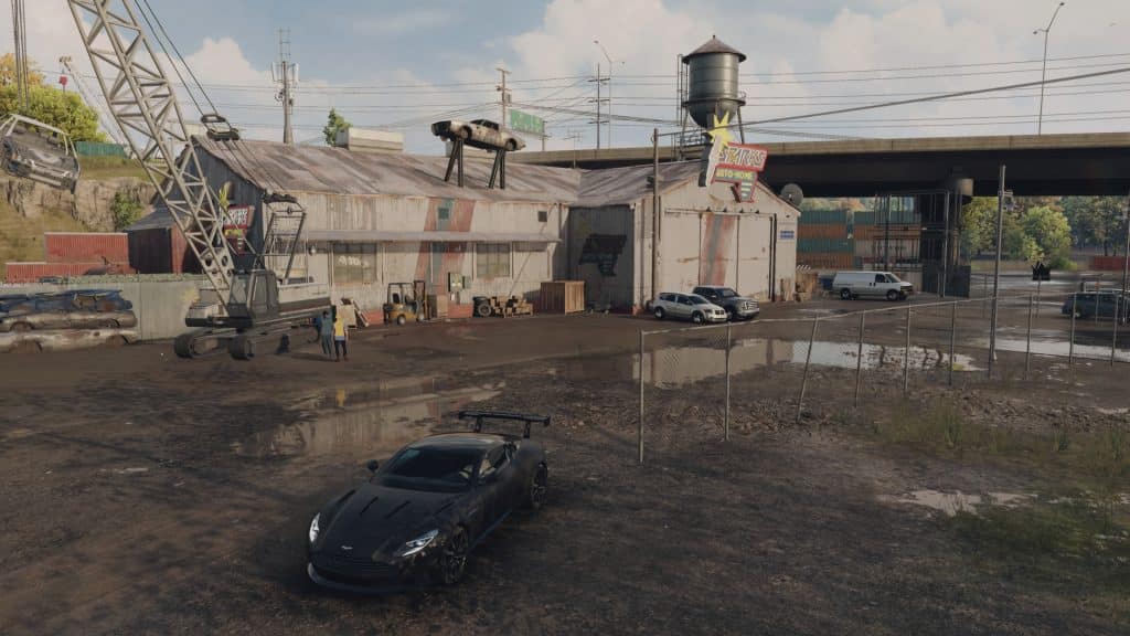 Need for Speed Unbound Map - Rudiger's Safehouse, Yams Park