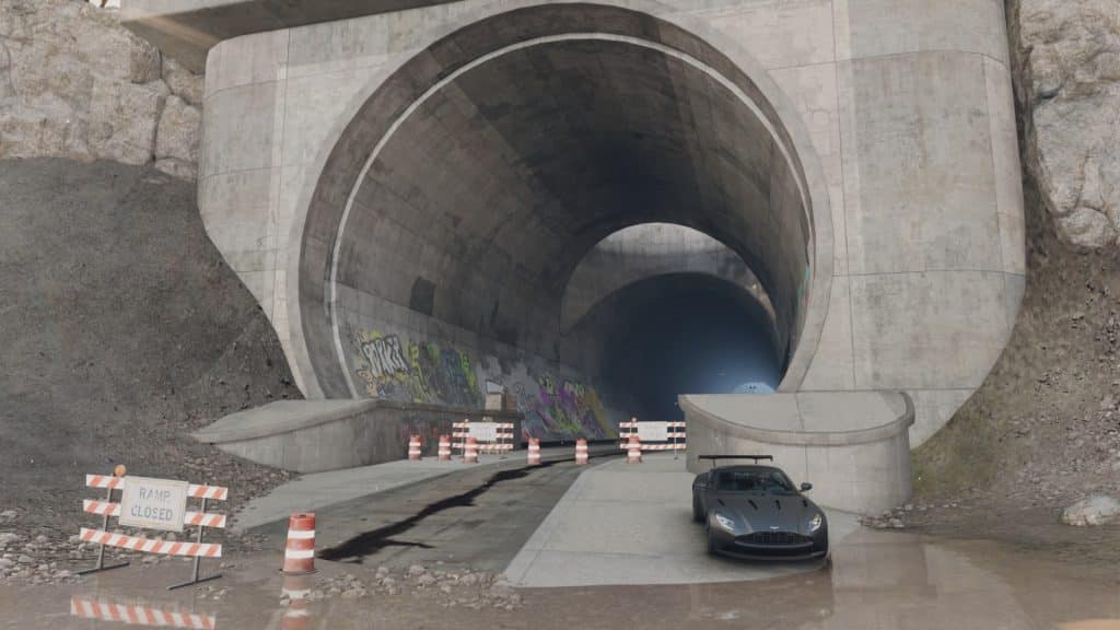 Need for Speed Unbound Map - Storm Drain, Cyrill Heights