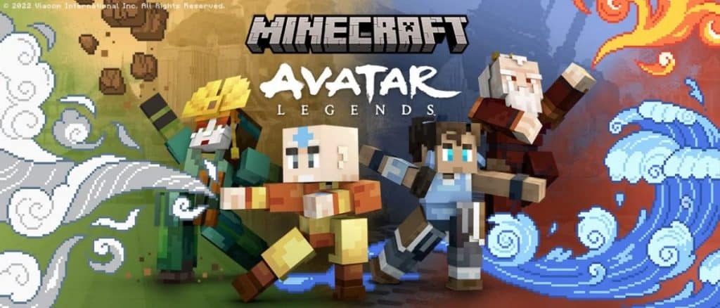 minecraft avatar legends dlc