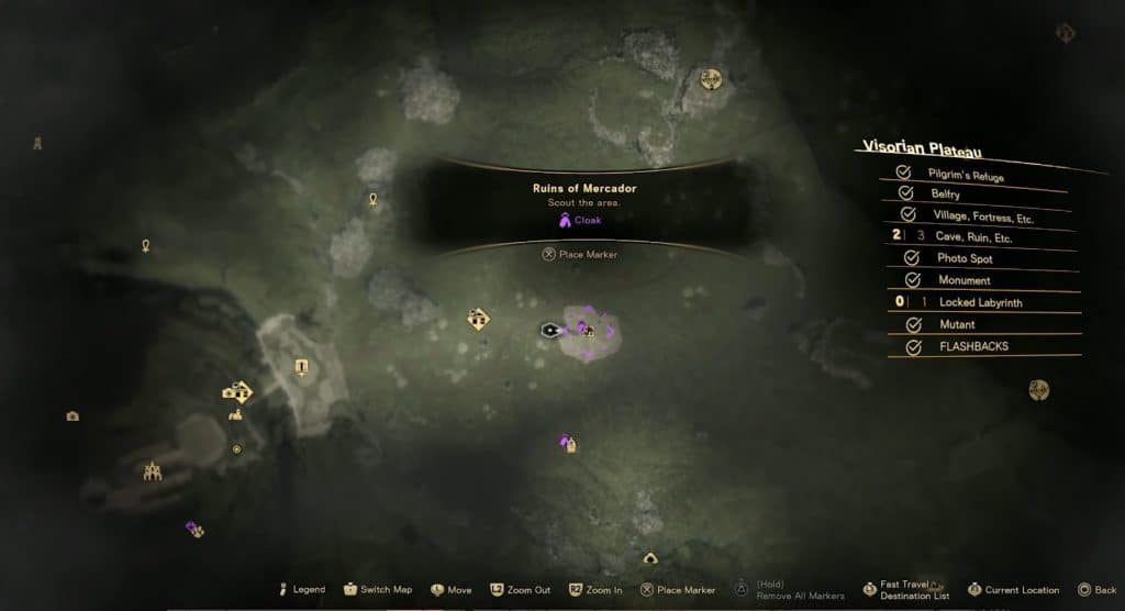 Audacious - Forspoken Cloak Locations