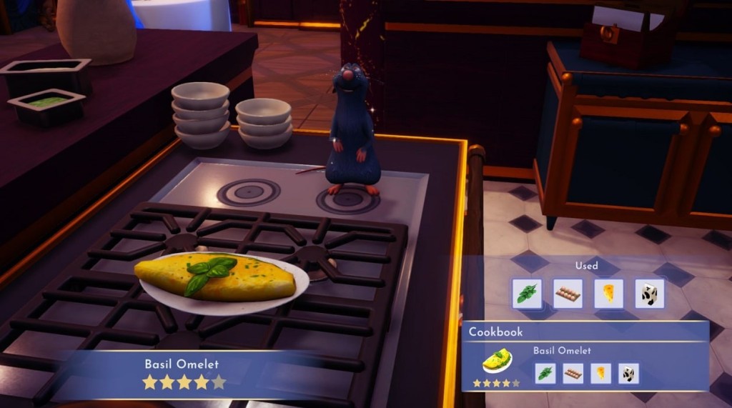 Basil Omelet in Disney Dreamlight Valley featured