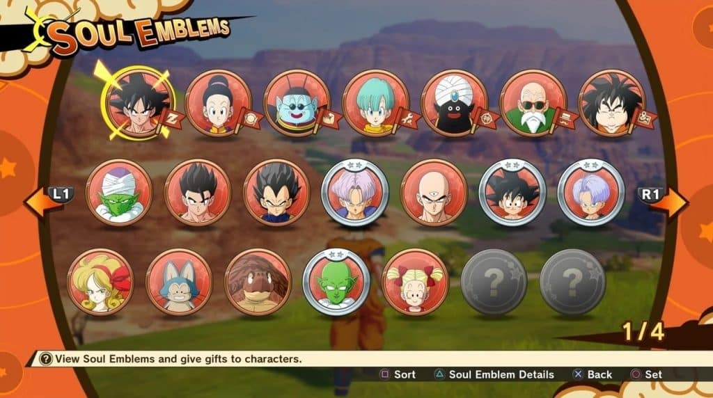 What are Soul Emblems in Dragon Ball Z: Kakarot